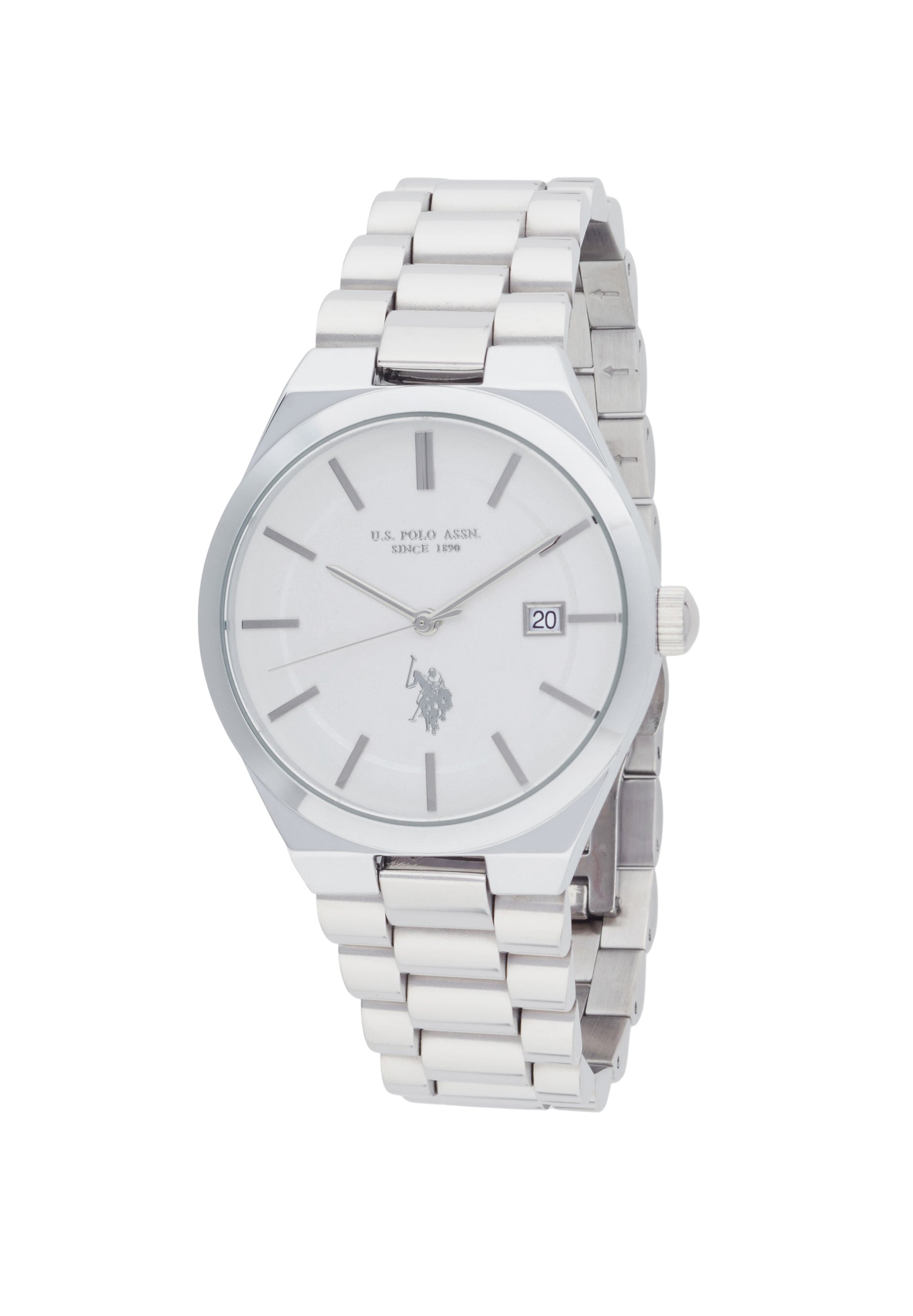 Polo watch Silver And Shiny Amazon.com: U.S. Polo Assn. Men main image 4