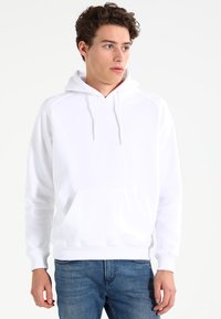 Urban Classics - BLANK HOODY - Mikina s kapucí - white Miniatura obrázku 1