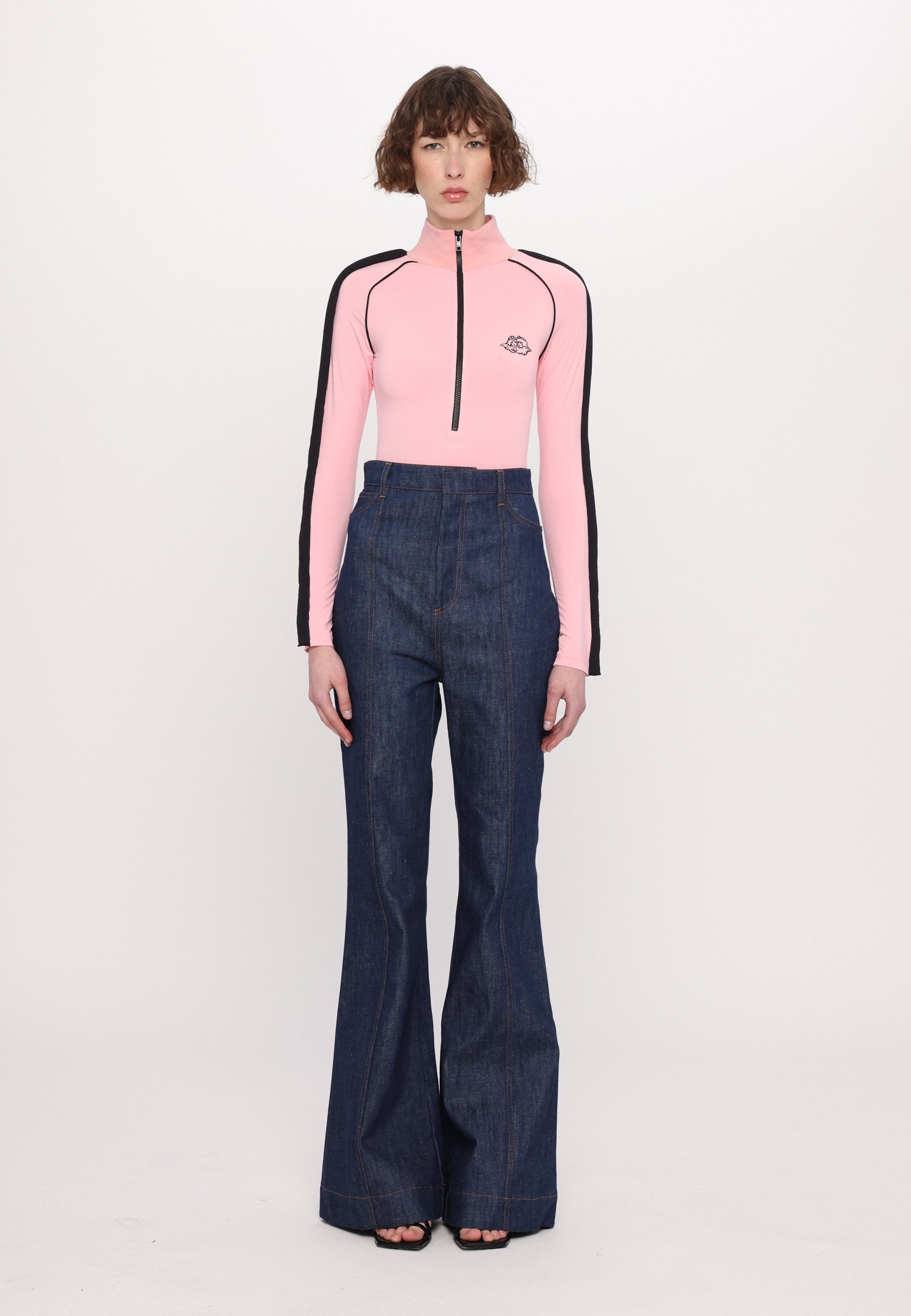 Fiorucci BABY PUFFY PIPING BODYSUIT - Longsleeve - light