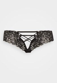 LASCANA - PETITE FLEUR GOLD OUVERT - Shorty - black Image miniature 1