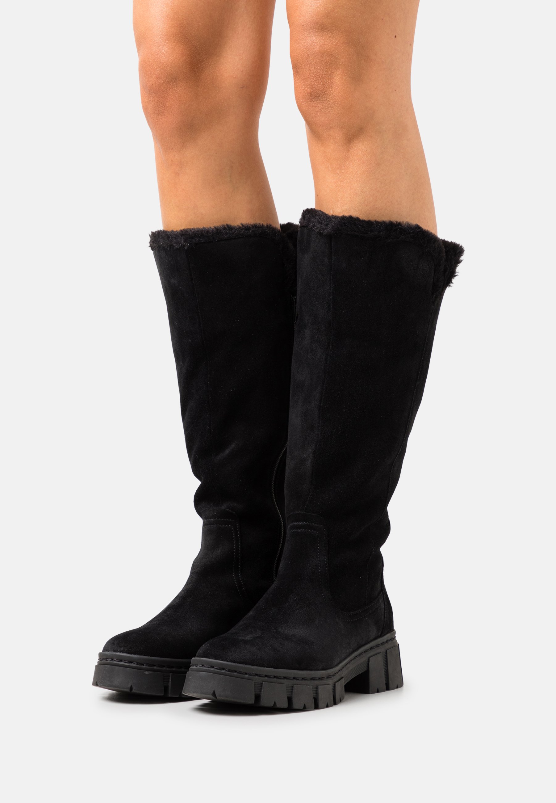 Tamaris Botas con plataforma - black/negro - Zalando.es