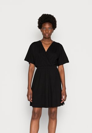 Vestito di maglina - black