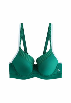 HIGH IMPACT FULL CUP - Kaarituelliset rintaliivit - green/white