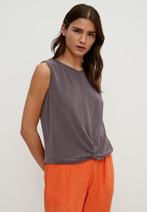 Top - chocolate brown