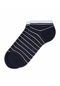 FALKE Stripe Shimmer - Calze - dark navy