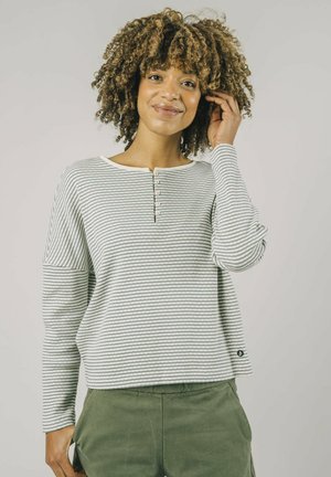BUTTONED - Jumper - blue