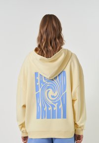 OH APRIL - ZIPPER BREEZY - Cipzáras pulóver - yellow Miniatűr kép 1