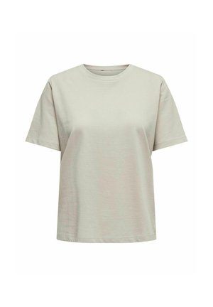 ONLY EINFARBIGES - T-shirt basic - silver lining