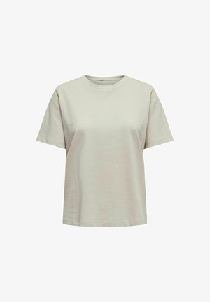 ONLY EINFARBIGES - T-shirt basic - silver lining