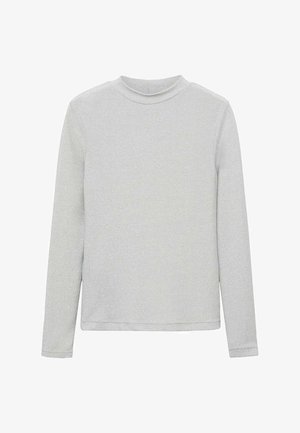 Mango Majica z dolgimi rokavi - light grey