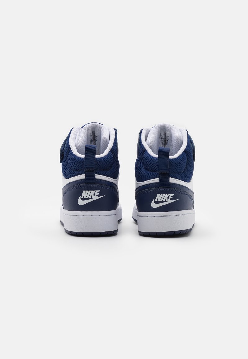Nike Sportswear Court Borough Mid 2 Unisex High Top Trainers White Blue Void Signal Blue White Zalando Co Uk Nike Sportswear Court Borough Mid 2 Unisex High Top Trainers White Blue Void Signal Blue White Zalando Co Uk