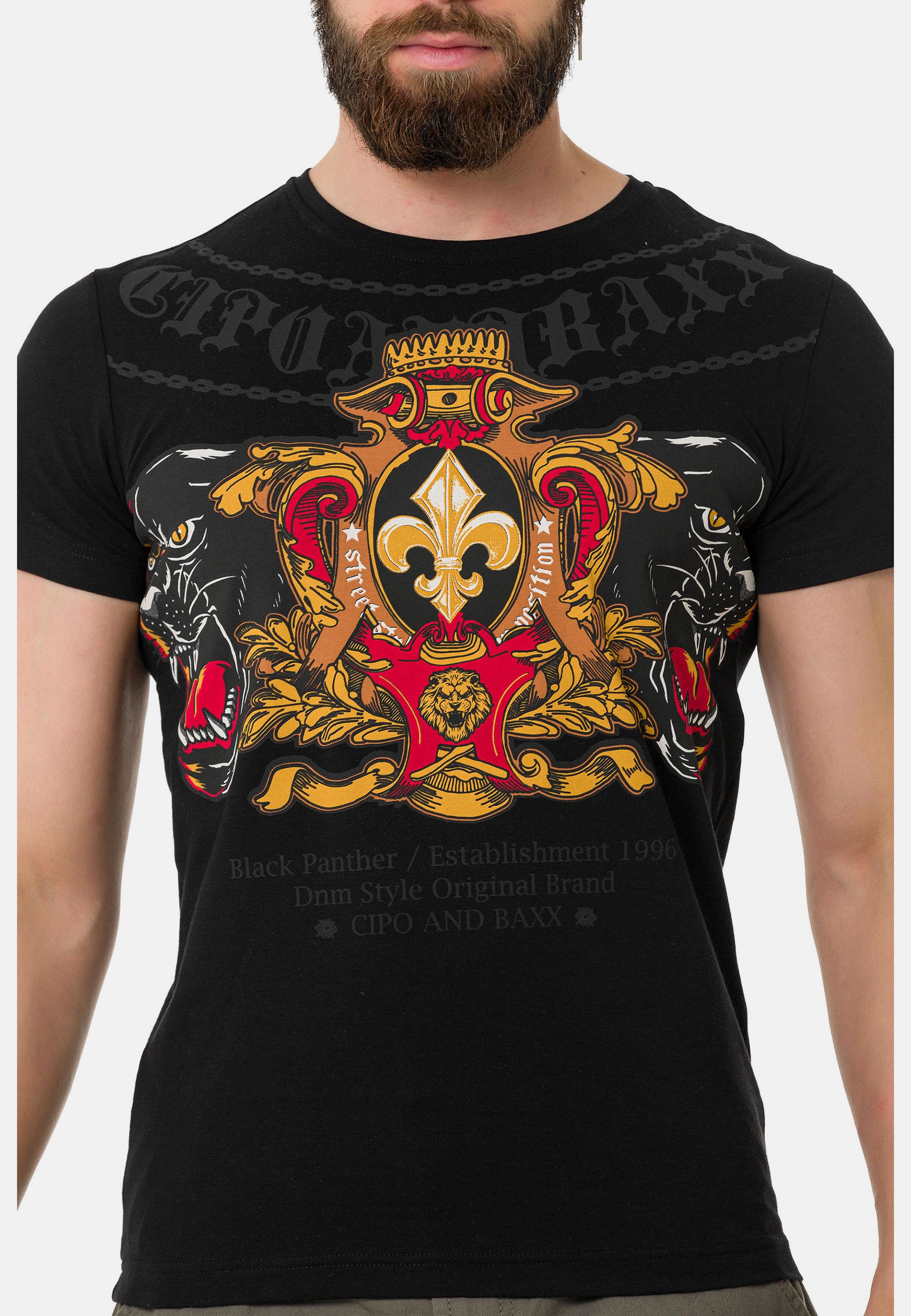 T-shirt Cipo Baxx Męski Lord of the Kingdom