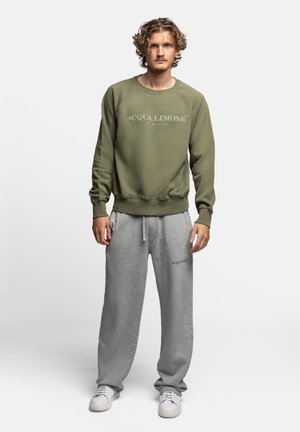 Acqua Limone, COLLEGE CLASSIC UNISEX - Sweatshirt - olive green