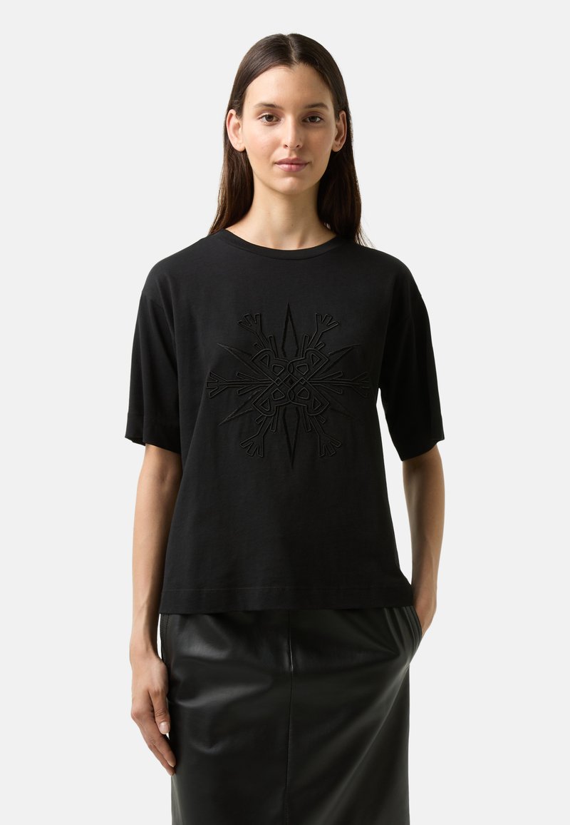 Bogner T-shirt print zwart