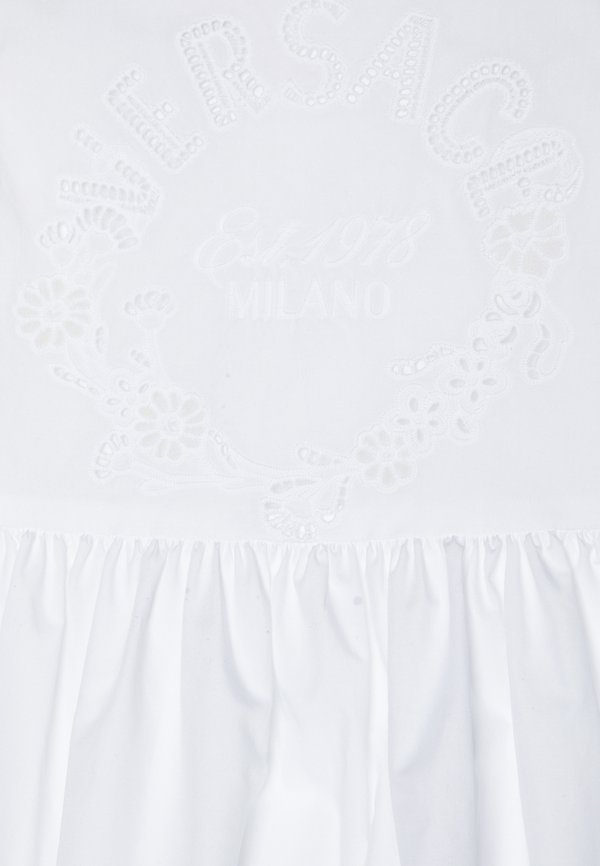 BABY DRESS POPLIN LOGO EST MILANO A JOUR EMBROIDERY - Cocktail dress / Party dress3