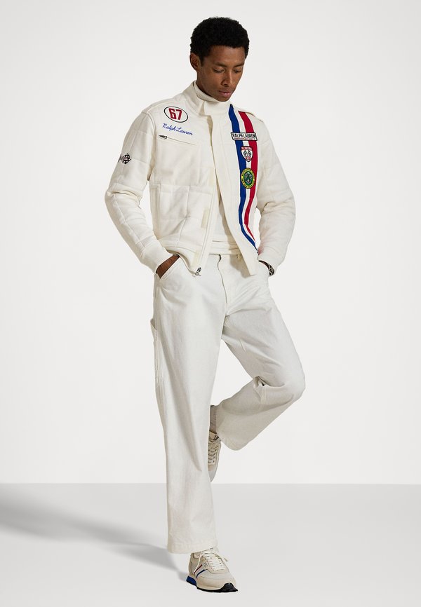 STRETCH DOUBLE-KNIT TRACK JACKET - Training jacket - nevis