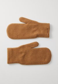 KNITID CLASSIC MITTENS - Votter - chestnut