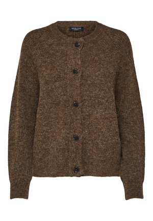 Selected Femme SLFLULU CARDIGAN - Vest - dachshund