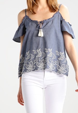 Blouse - dark blue