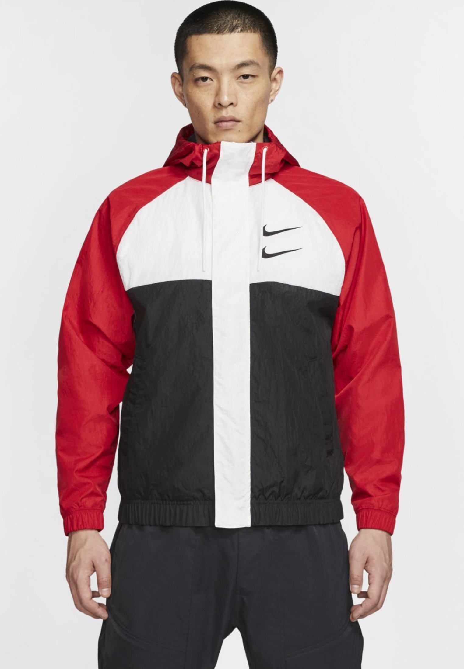 Nike Sportswear Leichte Jacke redwhiteblack Nike Sportswear Leichte Jacke university redsummit white