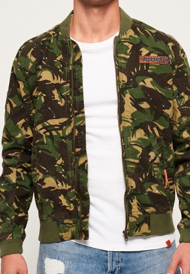 Superdry & Co Bomber bunda - khaki