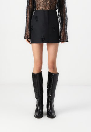 MAJSAN SKIRT - Minigonna - black