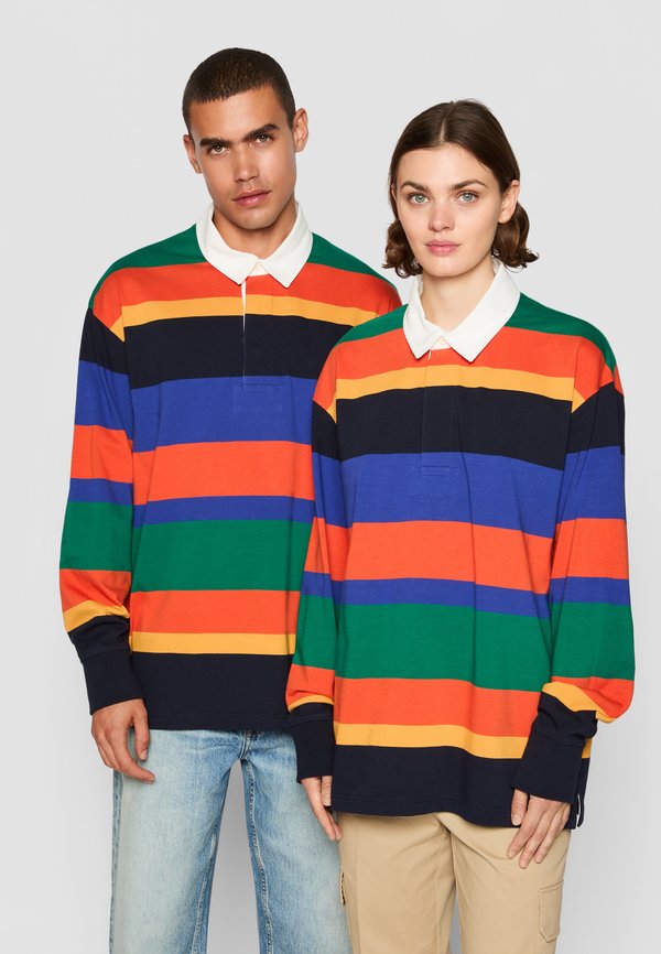 EXCLUSIVE HERITAGE 2.0 MULTI STRIPE HEAVY RUGGER - Polo shirt