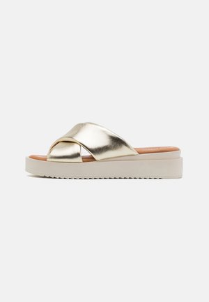 Tamaris, Mules à talons - gold-coloured