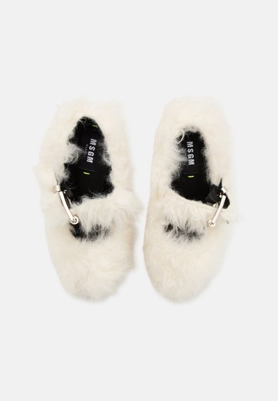 MSGM MARY JANE PLATEAU - Scarpe con plateau - off white