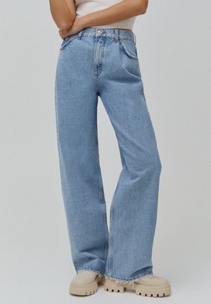 Flared jeans - light blue