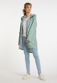 Schmuddelwedda Parkas - rauchmint