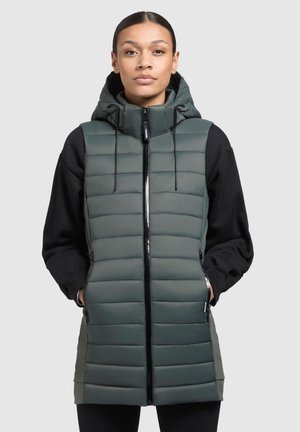 khujo CEBCA - Weste - Bodywarmer - grey