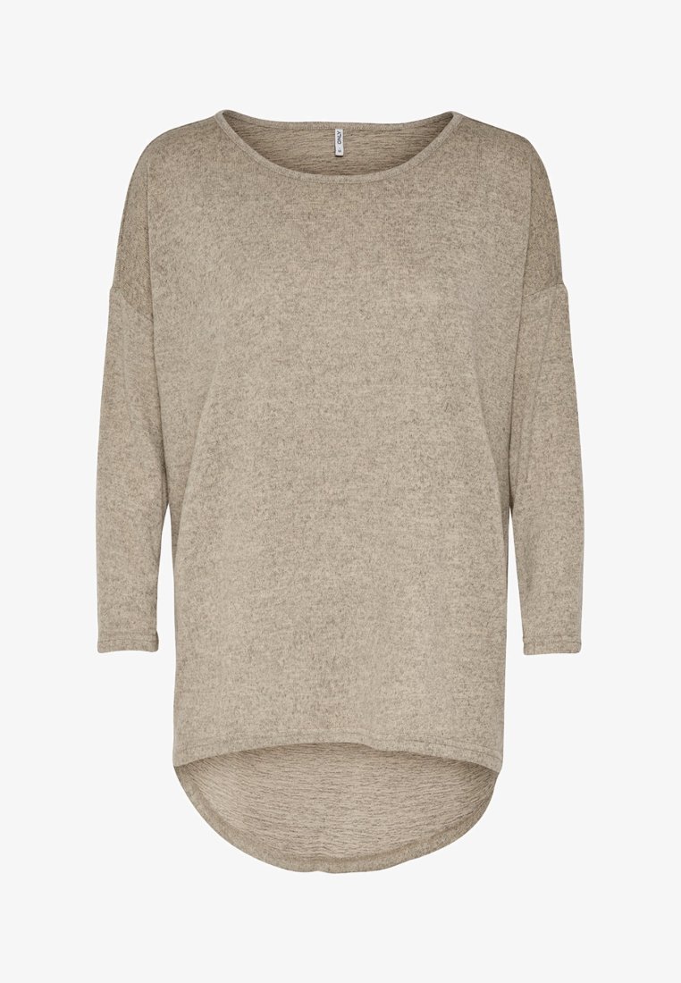 ONLY ONLELCOS SOLID NOOS - Langærmet T-shirt - beige