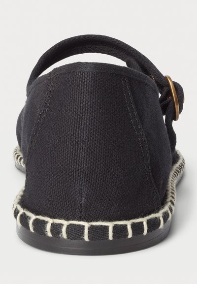 Polo Ralph Lauren CANVAS MARY JANE ESPADRILLE - Espadrilles - black
