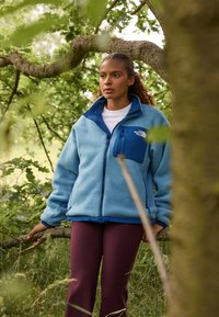 The North Face YUMIORI REVERSIBLE JACKET - Jakna od flisa - midnight petrol/algae blue