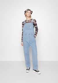 Carhartt WIP OVERALL STRAIGHT - Jeans Latzhosen - blue