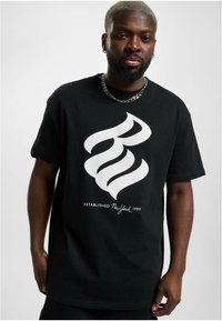 BIGLOGO  - Apdrukāts T-krekls - black white