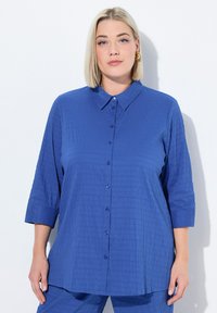 Ulla Popken BUBBLE - Camicia - blue