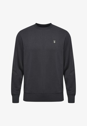 Hummel, HMLPULSE CO REGULAR SWEAT CREWNECK - Sweatshirt - ebony