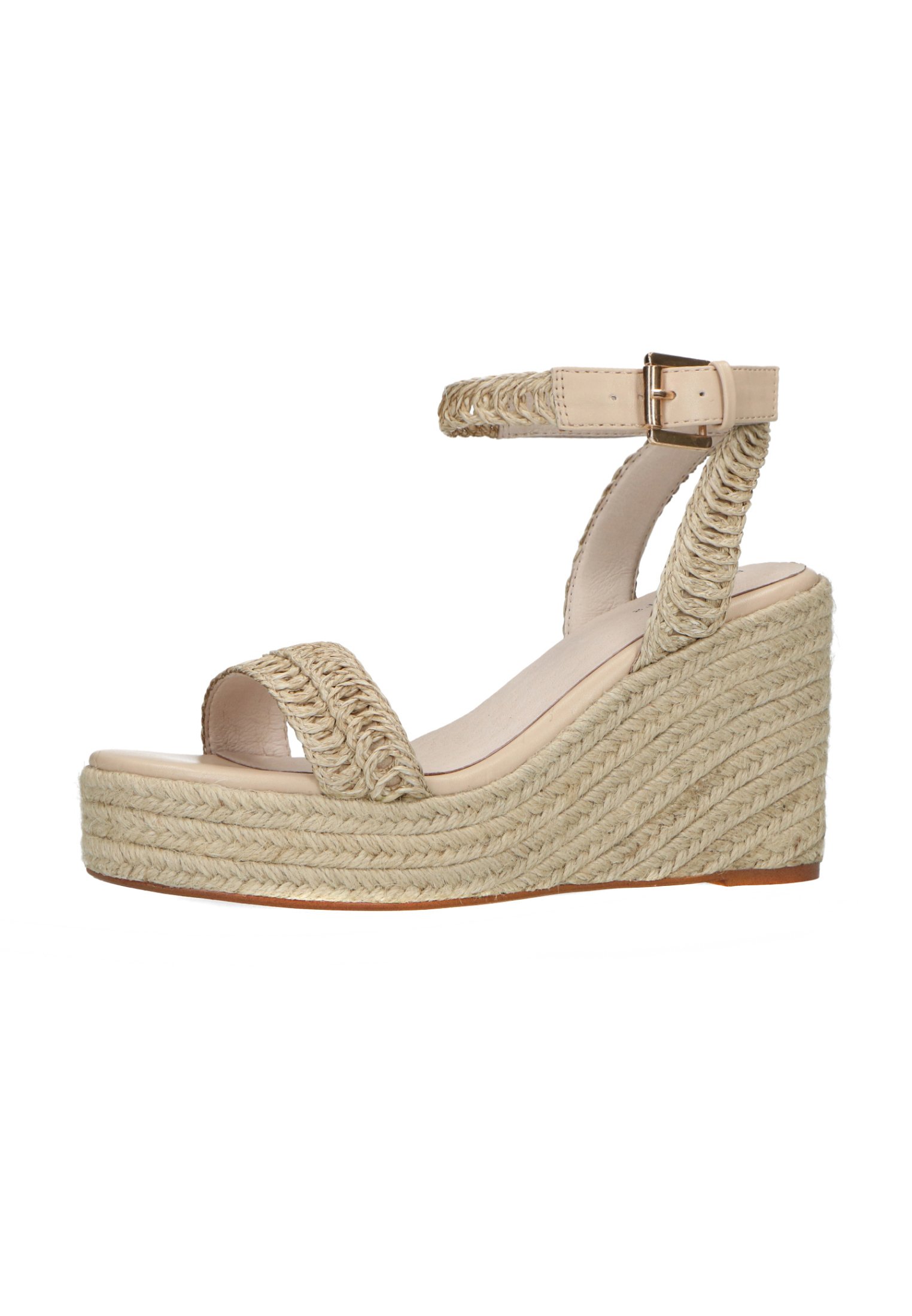 sacha Sandalen met sleehak - beige - Zalando.be