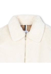 BOSS Kidswear Žieminė striukė - ivory