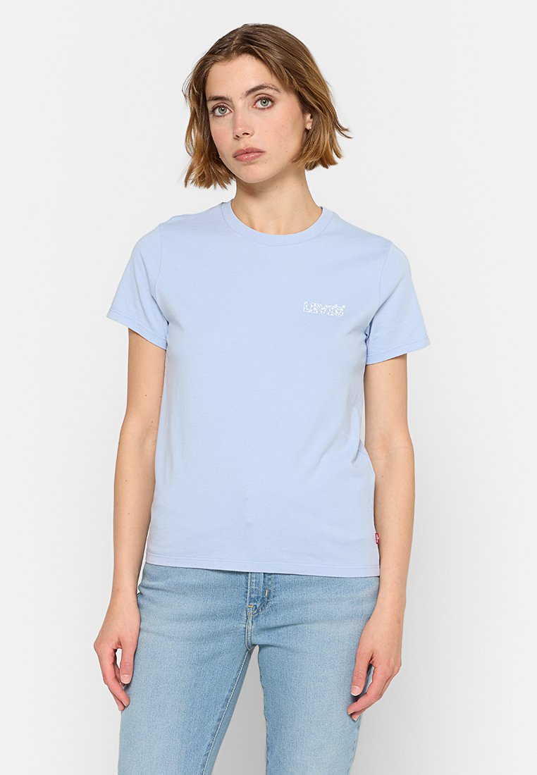 Levi’s® T-shirt print lichtblauw