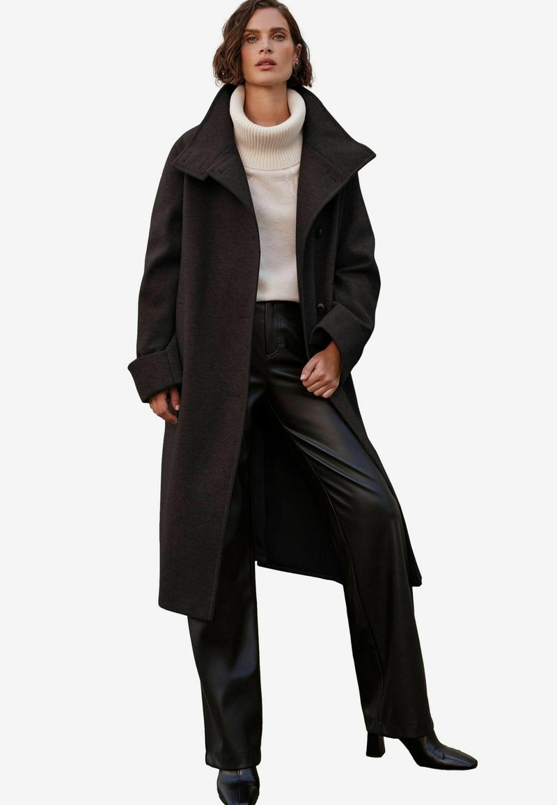 Love & Roses PETITE - Cappotto classico - black