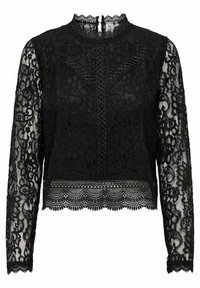 MIT LANGEN ÄRMELN - Blouse - black