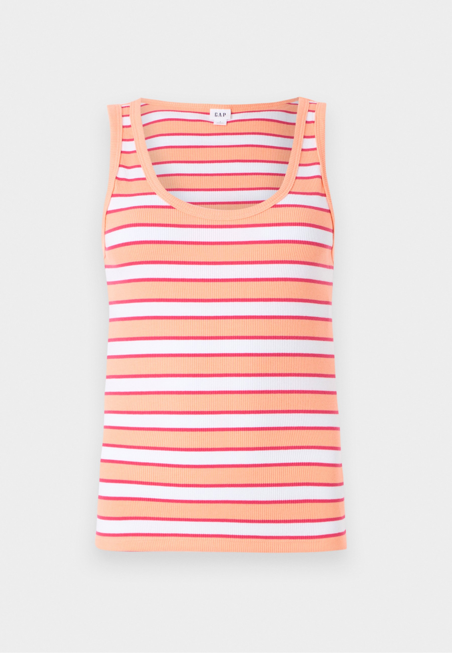 【あんな様】Multicolor Stripe TankTop Aida - Striped Tank Top Pattern by Chloé Elizabeth Birch – West