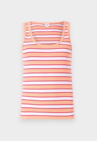 SCOOP TANK STRIPE - Top - orange kiss neon