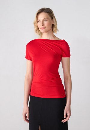 Tricou basic - bright red
