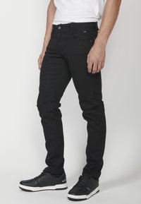 Koroshi STRETCH  - Vaqueros rectos - black