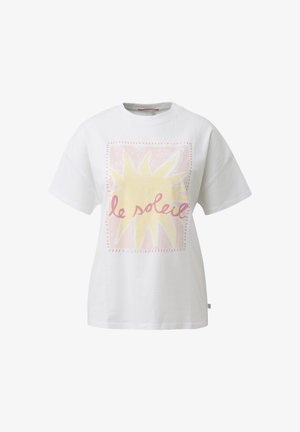 QS, - T-shirt z nadrukiem
