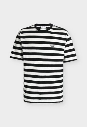 Marc O'Polo DENIM, RELAXED FIT - T-shirt imprimé - black multi